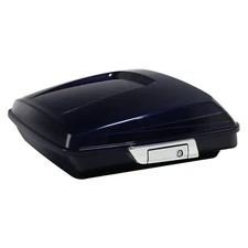 Razor Trunk Fit For Harley Street Glide 14+ Zephyr Blue / Black Sunglo