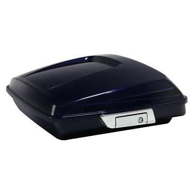 Razor Trunk Luggage Fit For Harley Street Glide 14-25 Zephyr Blue / Black Sunglo