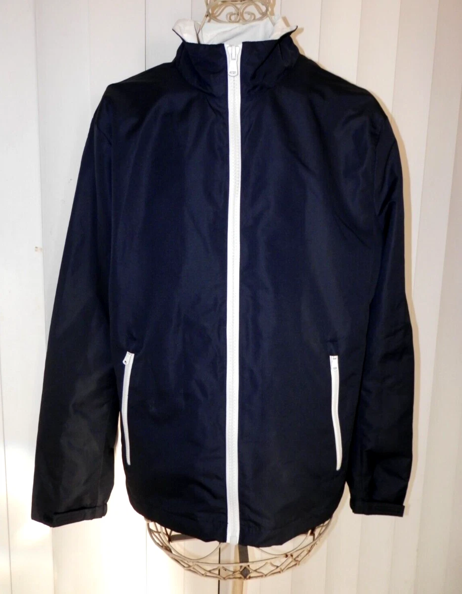 Michael kors sale blue rain jacket
