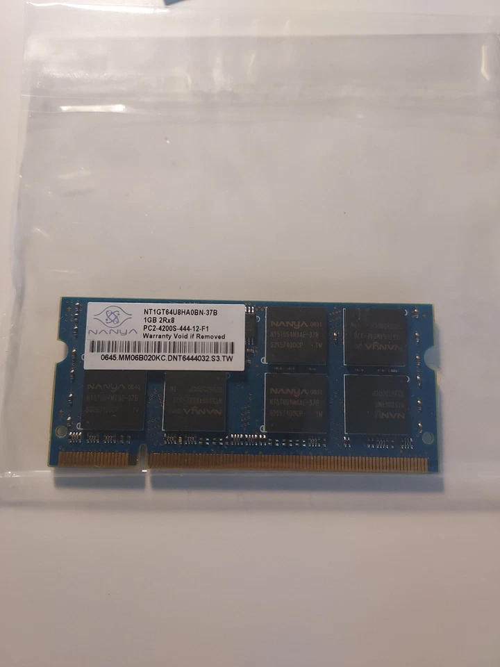Nanya DDR2 2GB (2X1GB) Notebook memory RAM - Image 3 of 4