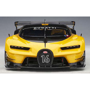 Auto art 1/18 Bugatti Vision Gran Turismo (Metallic Yellow Black