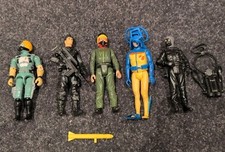 VINTAGE ACTION FORCE JOB LOT, SAS, FROGMAN, WET SUIT, PILOT FIGURES 1980S