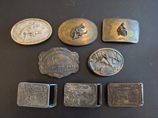 1977 Hesston National Finals, Wells Fargo, Sears Roebuck, and other beltbuckles
