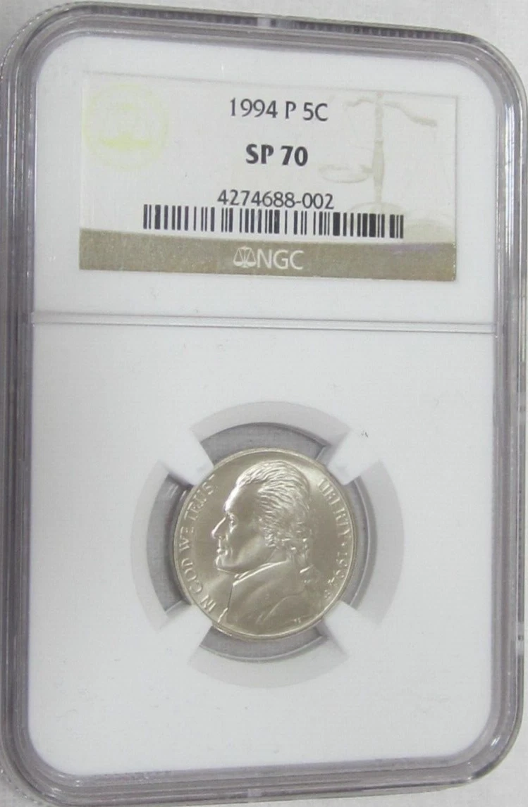 Matte 1994 US Jefferson Nickels (1938-Now) for sale | eBay