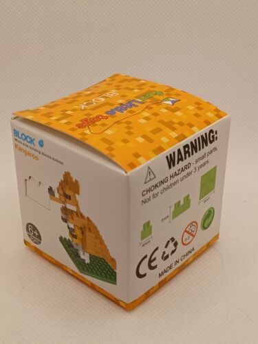 Nanoblock Micro-Sized Building Blocks: Animals Series- Kangaroo - Picture 2 of 3
