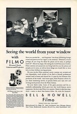 1930 Bell  Howell Filmo Personal Movie Cameras And Projectors VINTAGE PRINT AD