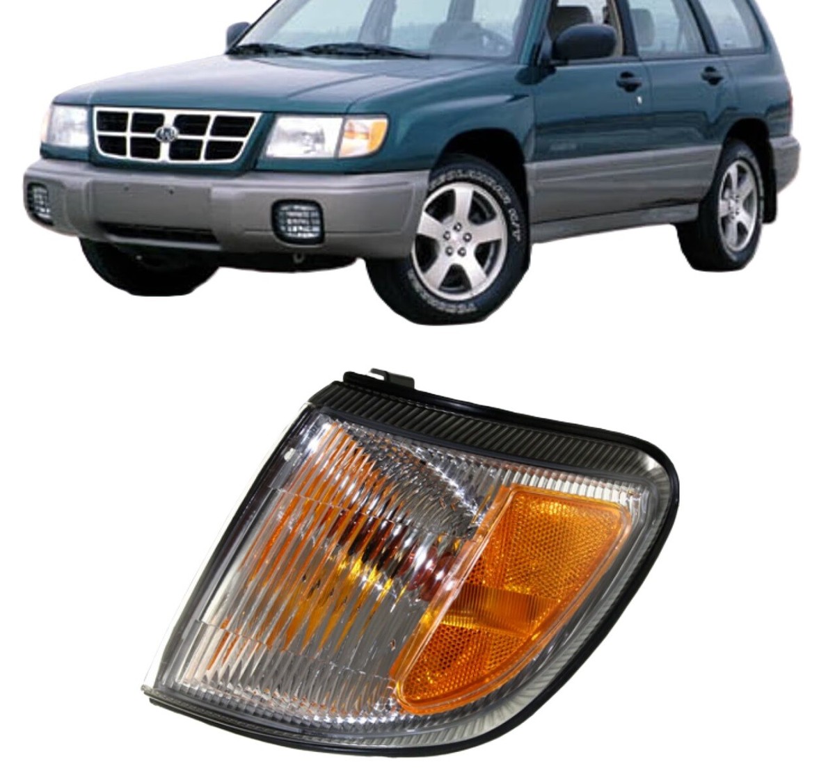 For 1998-2000 Subaru Forester Driver Side Signal Light SU2520104
