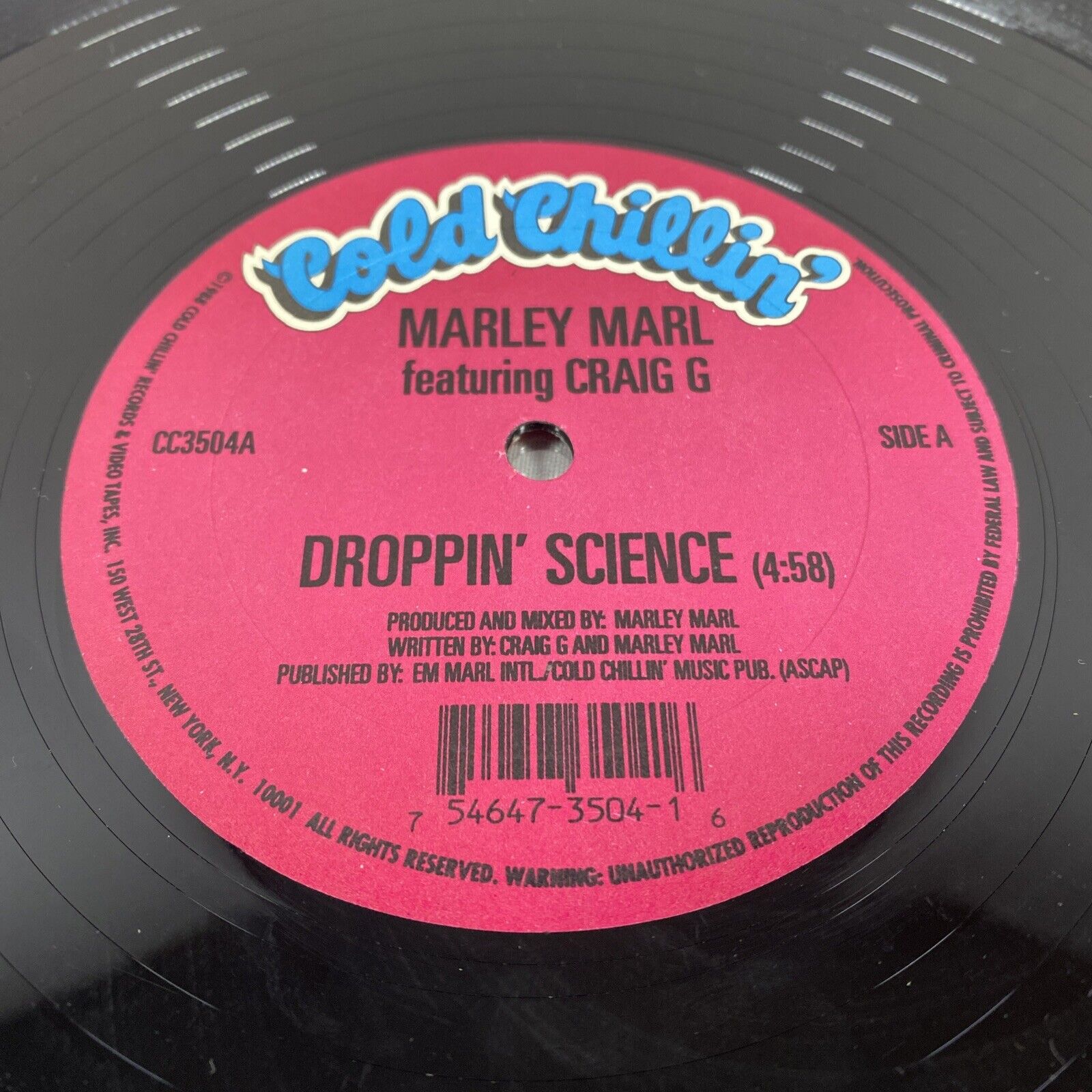 Marley Marl Featuring Craig G - Droppin' Science - Juice Crew All 