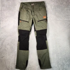 BLWR Pants Womens Size 18 Green Cargo Desert Hike Trekking Hiking Gorpcore