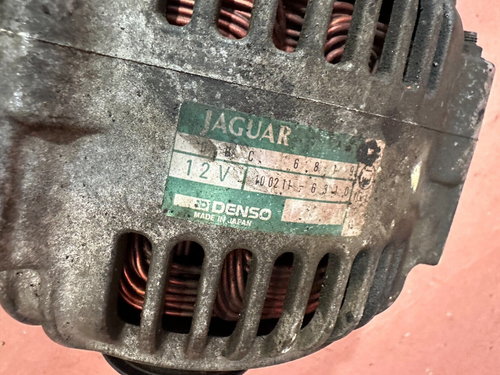 Jaguar XJS XJRS 4.0L Denso Alternator Generator 120A OEM 139K Miles - Picture 8 of 9