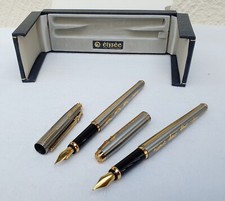 2 Stck F&uuml;llfederhalter Staedtler Elys&eacute;e 24K Vergoldet Serie Sports Tennis & Golf