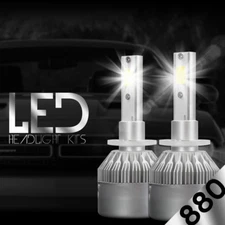 XENTEC LED HID Foglight Conversion kit 880 6000K for 2004-2005 GMC Envoy XUV