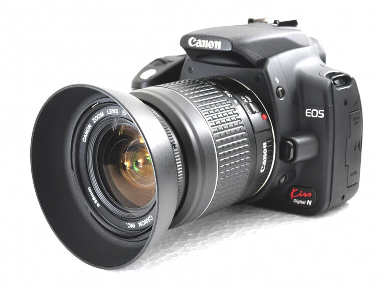 Excellent+++++ Canon EOS Kiss Digital N 6.3MP DSLR Zomm Lens EF28