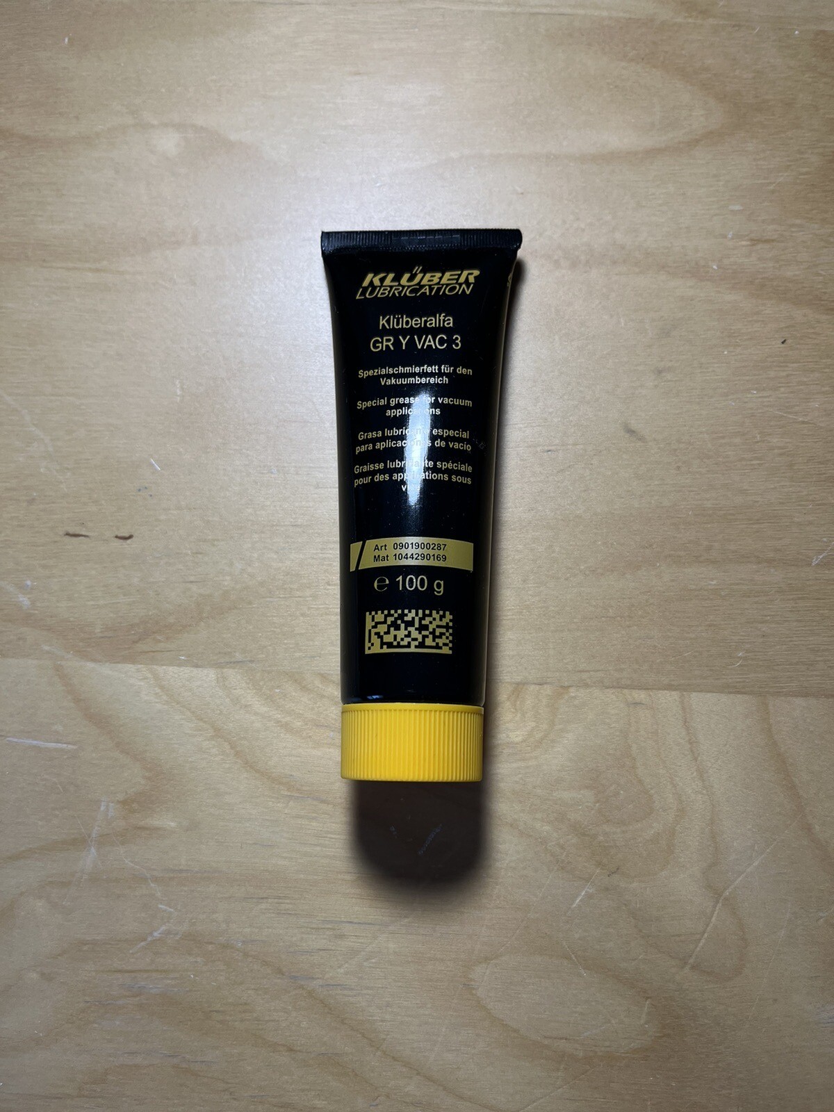 Kluber Lubrication GR Y VAC 3 , Art. 0901900287 Grease, 100g eBay