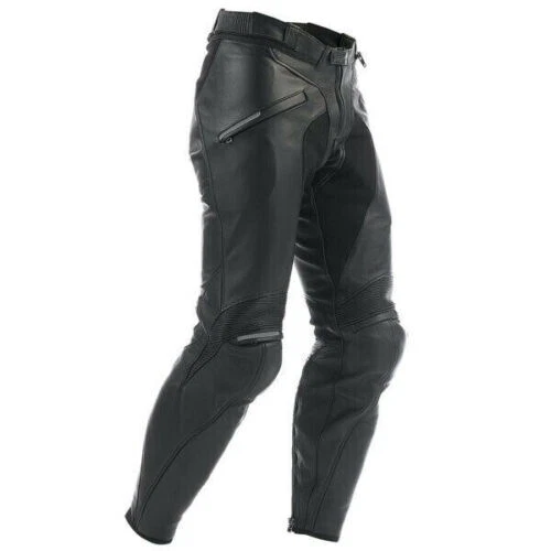 Leather motorcycle trousers short leg clearance