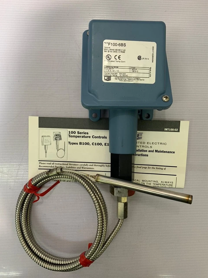 United Electric Controls / Temperature Controller / F100-6BS - Image 2 of 4