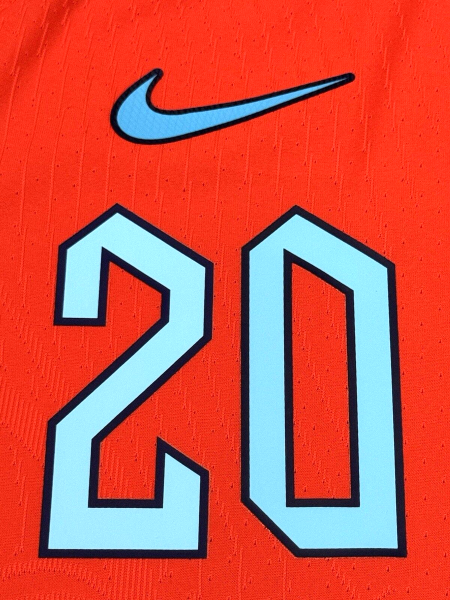 2022/23 England Authentic Away Jersey #20 FODEN Large Player Issue