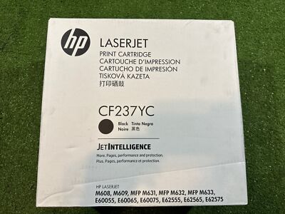 Genuine HP CF237YC Black High Yield Contract Toner Cartridge New In ...