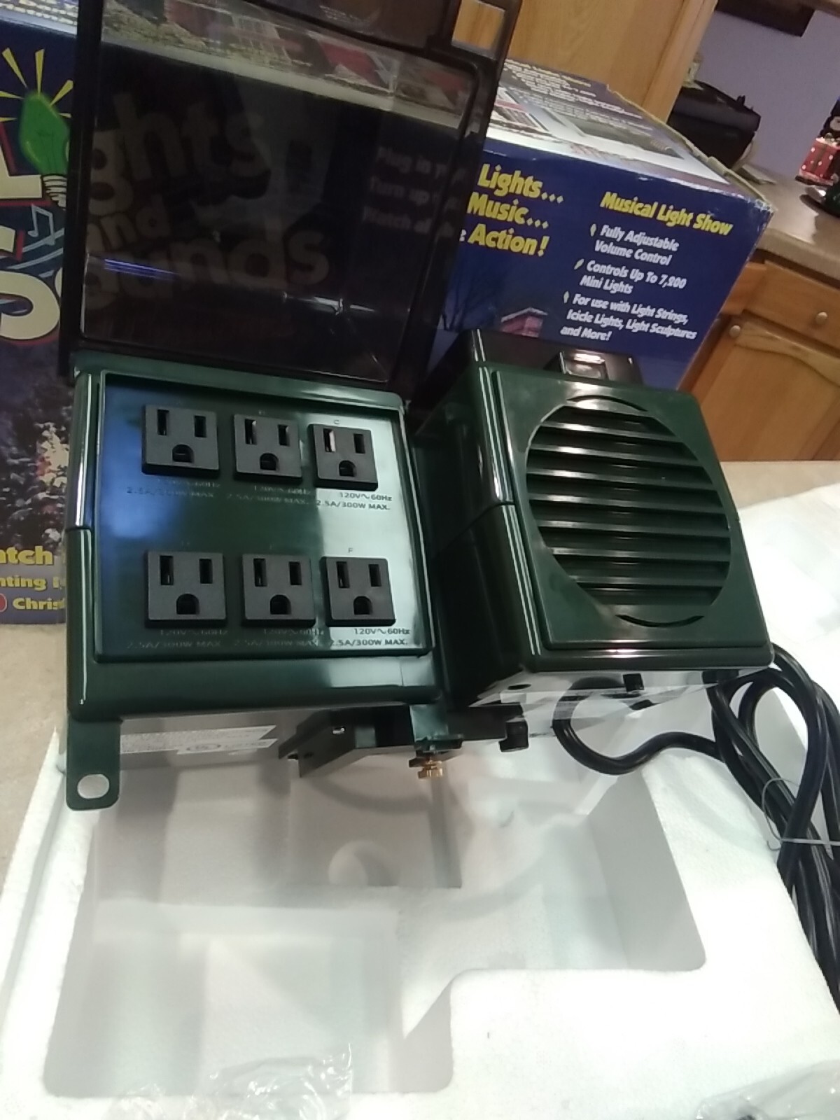 Mr. Christmas Outdoor Lights and Sounds of Christmas eBay