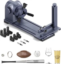 LaserPecker Laser Engraver Rotary Roller Y-axis Jaw Chuck For Engraving