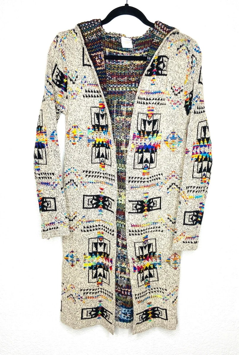 Long aztec cheap cardigan