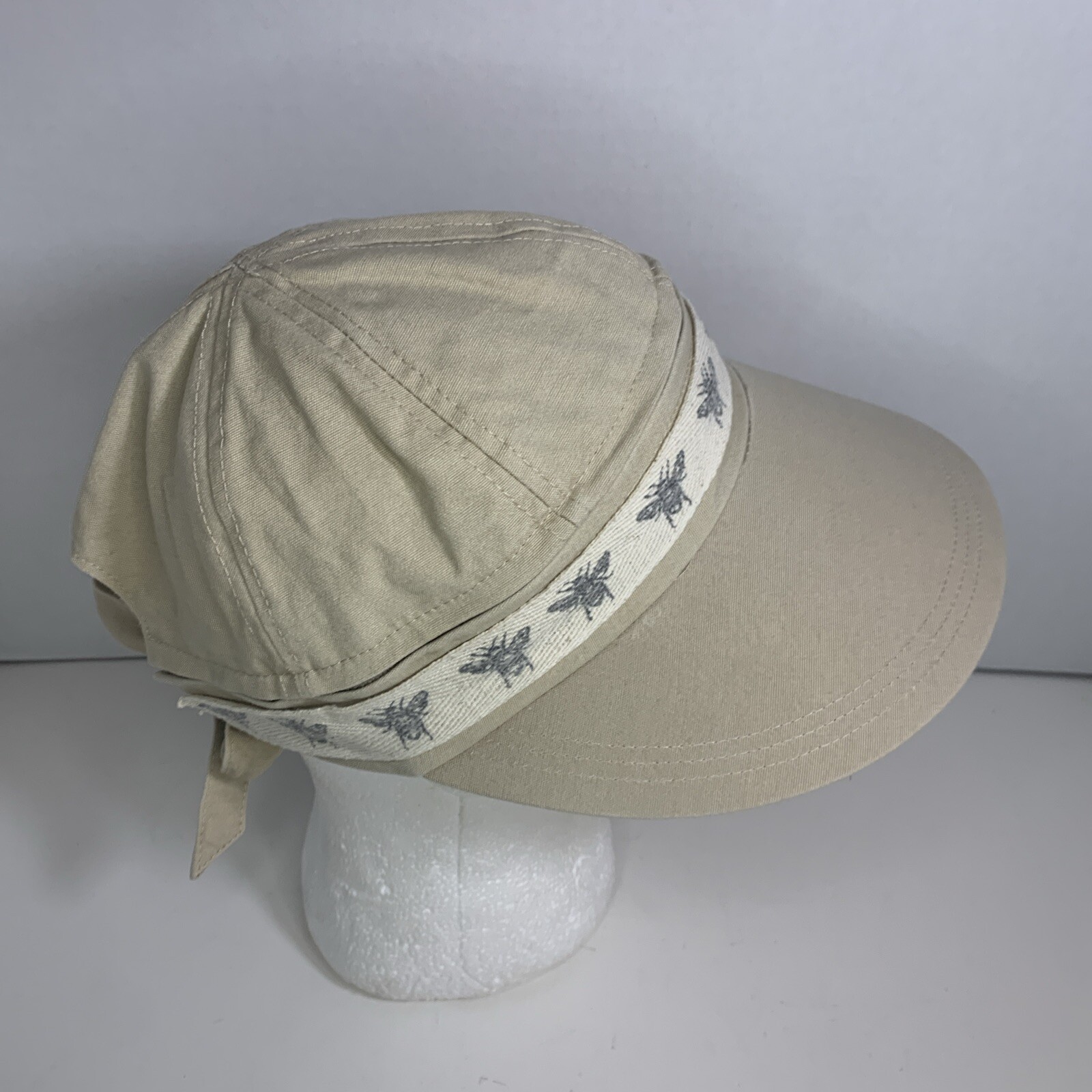 Gardening Busy Bee beige sun hat, Basic Editions,… - image 3