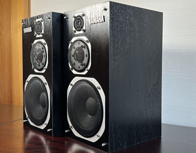 YAMAHA NS-1000MM Mini Studio Monitor Speaker L&R Pair good