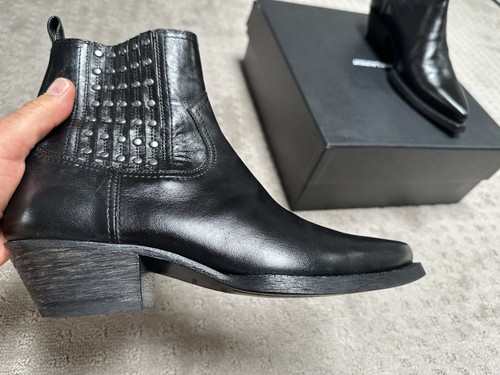 Saint Laurent Studded Lucas Boots!!