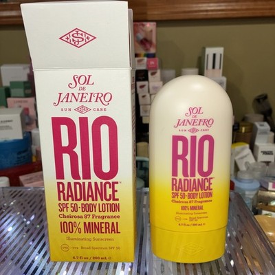 Sol de Janeiro Rio Radiance Body Lotion SPF 50, 200 ML, 6.7 Fl Oz New!