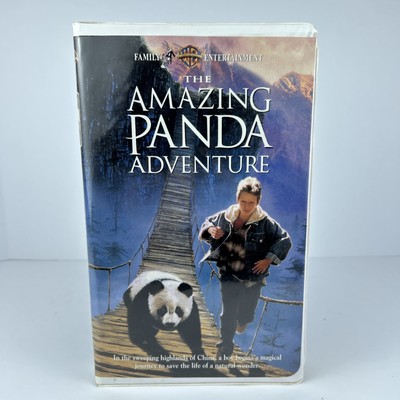 The Amazing Panda Adventure (VHS, 1996) Warner Brothers Family Entertainment