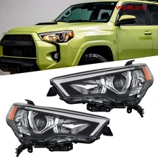 Left+Right Headlights For Toyota 4Runner 2021 2022 2023 w/o Auto Lamp LED Type