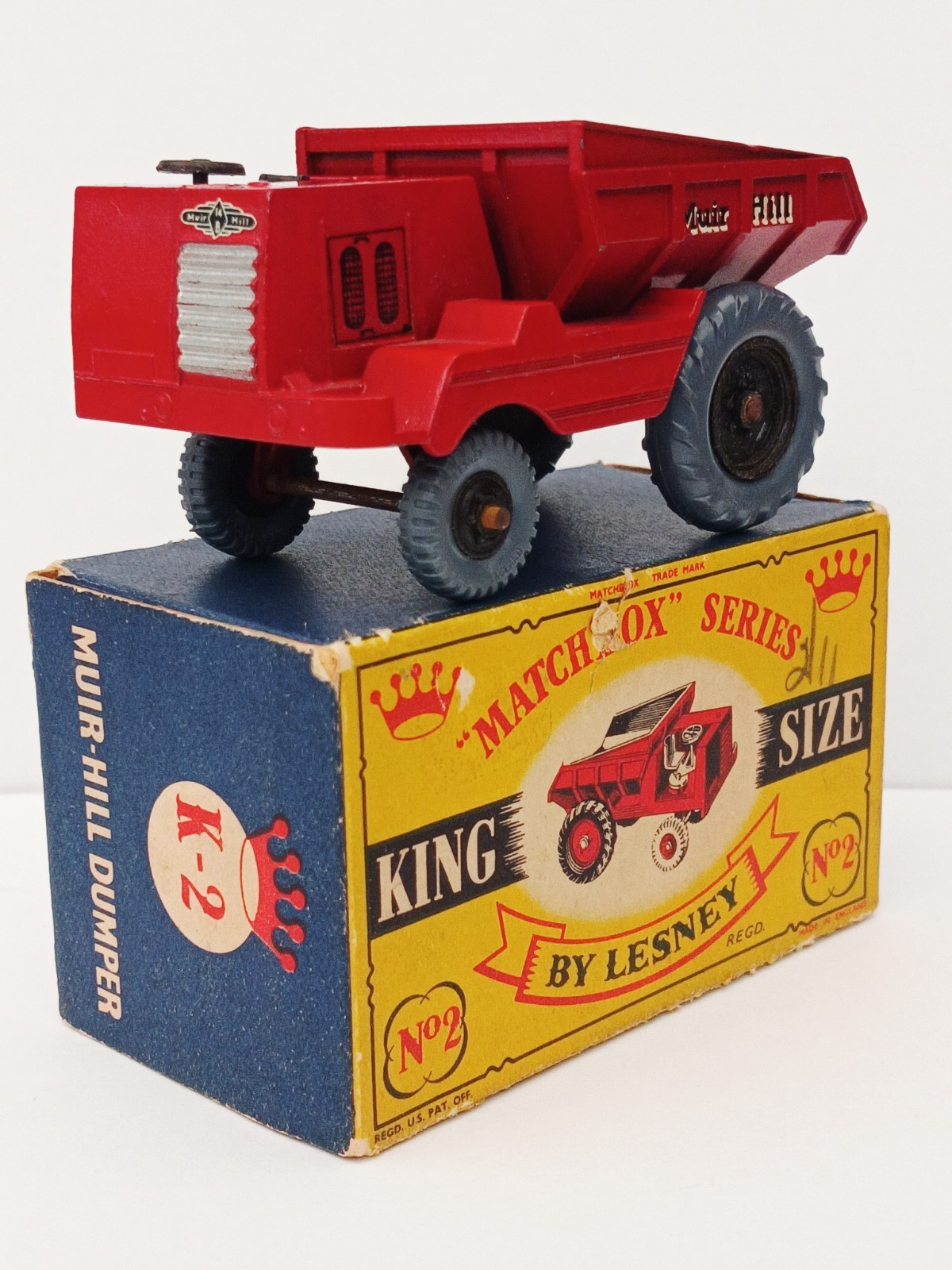 Matchbox K2, Muir Hill Dumper - Free Price Guide & Review