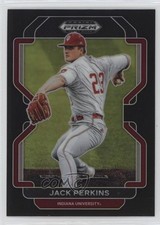 2022 Panini Prizm Draft Picks Black Prizm Jack Perkins #PDP154 uk2
