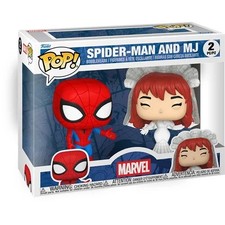 Spider-Man & MJ Pop! Vinyl-Pack #90297 Spider-Man Funko Pop Vinyl 2-Pack box and figure