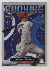 2023 Topps Finest Rookies Design Variation Refractor 58/99 Logan O'Hoppe 1d4p