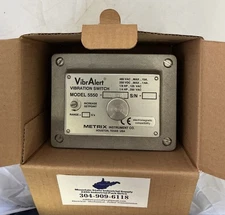 Metrix 5550-011-01 Vibralert Vibration Switch 480VAC 250VDC 15A FREE SHIPPING