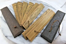 Vintage/Antique Mid 19th Century Indian Palm Leaves Manuscript "Old Leaves"