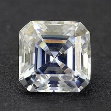 Natural 4 Ct D Color VVS1 Loose Lab Grown CVD Diamond Asscher Cut Certified