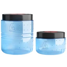 BearVault BV475 Trek Bear Resistant Food Canister Bundle with BV425 Sprint Bear