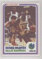 1988-89 Big League Cards Bud Light Dallas Mavericks Derek Harper #12 0q3