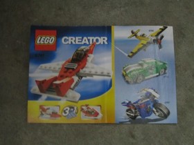 LEGO Lot of 5 Creator Sets (w/instructions) (used) 4918, 6741, 6742. 4915, 4838