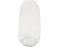 Blumenvase Vitrum Glas Ø 20 Cm H 38 Cm Farblos