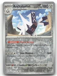 Archaludon 107/142 Stellar Crown Reverse Holo Rare