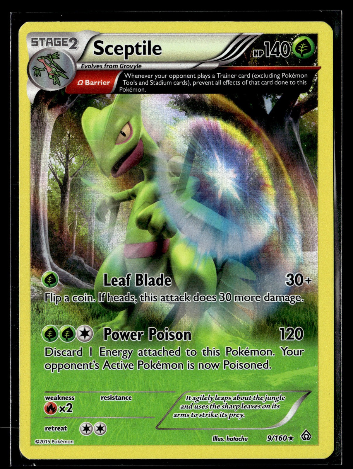 Pokemon TCG XY - Primal Clash #9/160 Sceptile (Omega)