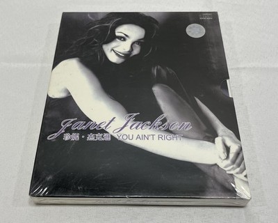 Janet Jackson You Ain t Right China First Edition Paper CD Very Rare SEALED NEW