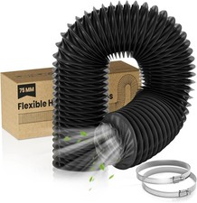 3 Inch Duct Hose, 3" X 8FT Flexible Nylon Duct, Diesel Heater Hose Insulated Air