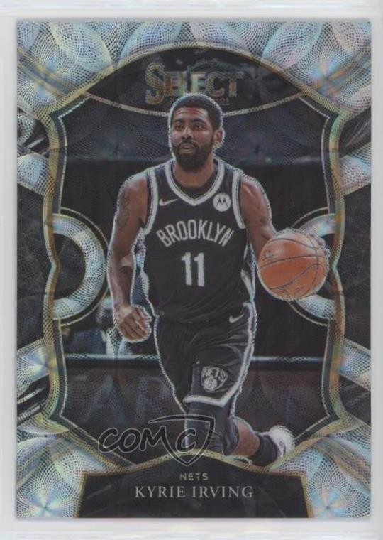 2020-21 Panini Select Concourse Scope Prizm Kyrie Irving #42 5b1