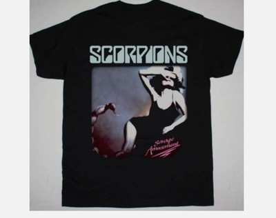 SCORPIONS SAVAGE AMUSEMENT 1988 T-shirt Unisex Cotton Tee