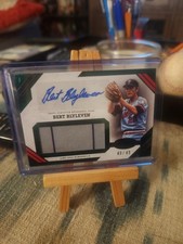 2025 Tier One Bert Blyleven Auto Jumbo Patch Relic /49 Twins HOF
