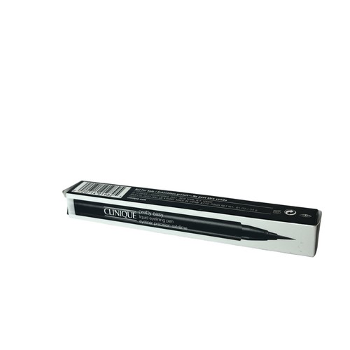 Clinique Pretty Easy penna liquida per occhi 01 nera 0,01 once nuova con scatola
